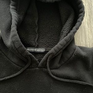 Brandy Melville Cropped Hoodie